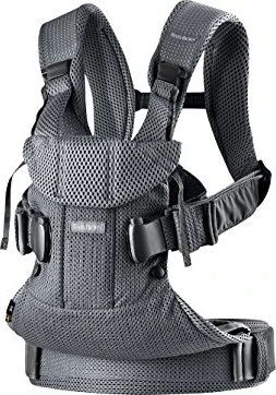 BabyBjörn One Air Babytrage mesh anthracite