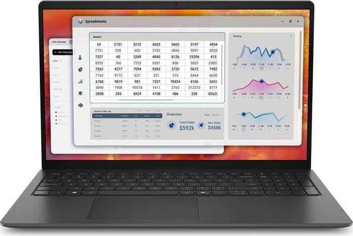Dell Pro 15 Essential PV15265, Carbon Black, Ryzen 5 130, 16GB RAM, 1TB SSD, DE