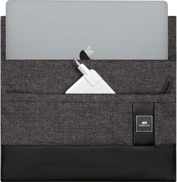 RivaCase Lantau 8802 Notebook Sleeve für MacBook Air/Pro 13" Black Melange