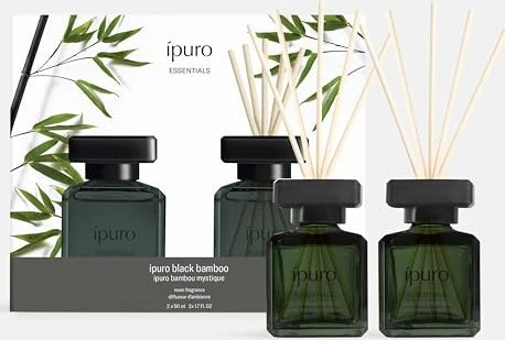 Ipuro Essentials Black Bamboo Duftstäbchen, 100ml (2x 50ml)