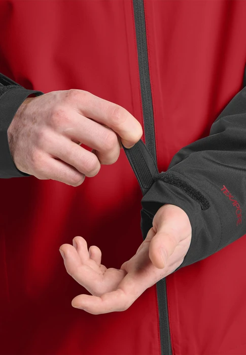 Jack Wolfskin Weiltal 2L Funktionsjacke adrenaline red (Herren)