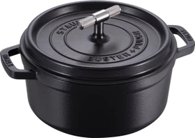 Zwilling Staub Cocotte Buster+Punch Schmortopf rund 24cm 3.7l schwarz