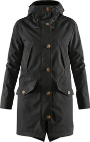 Fjällräven Kiruna Lite Funktionsmantel schwarz (Damen)