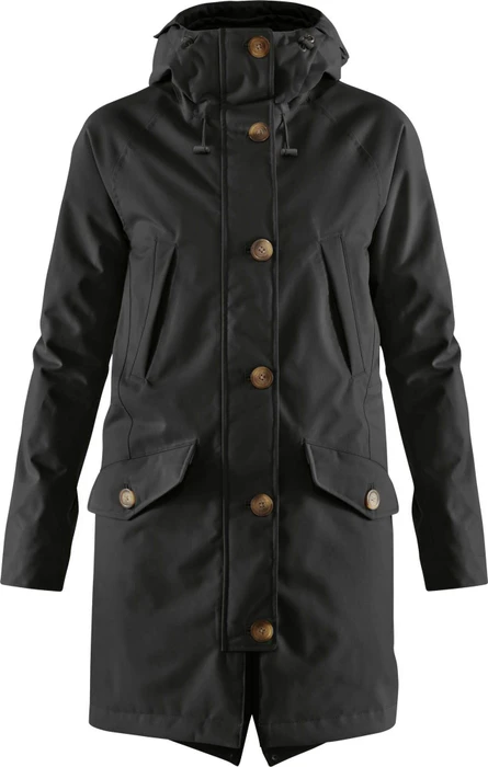 Fjällräven Kiruna Lite Funktionsmantel schwarz (Damen)