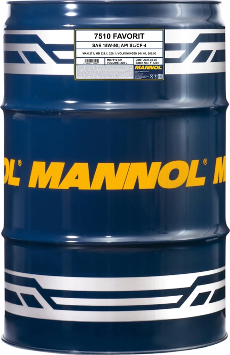 Mannol Favorit 15W-50