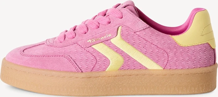 Tamaris Ledersneaker Low rosa (Damen)