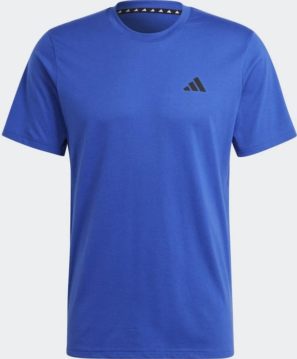adidas Train Essentials Feelready Laufshirt kurzarm semi lucid blue/black (Herren)