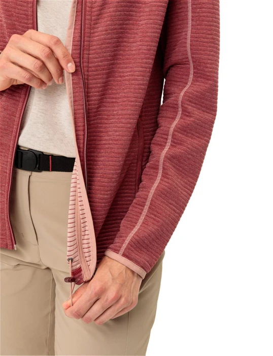Vaude Skomer Hooded Fleece Jacke brick (Damen)