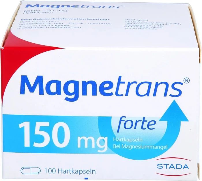Stada Magnetrans 150mg forte Hartkapseln, 100 Stück