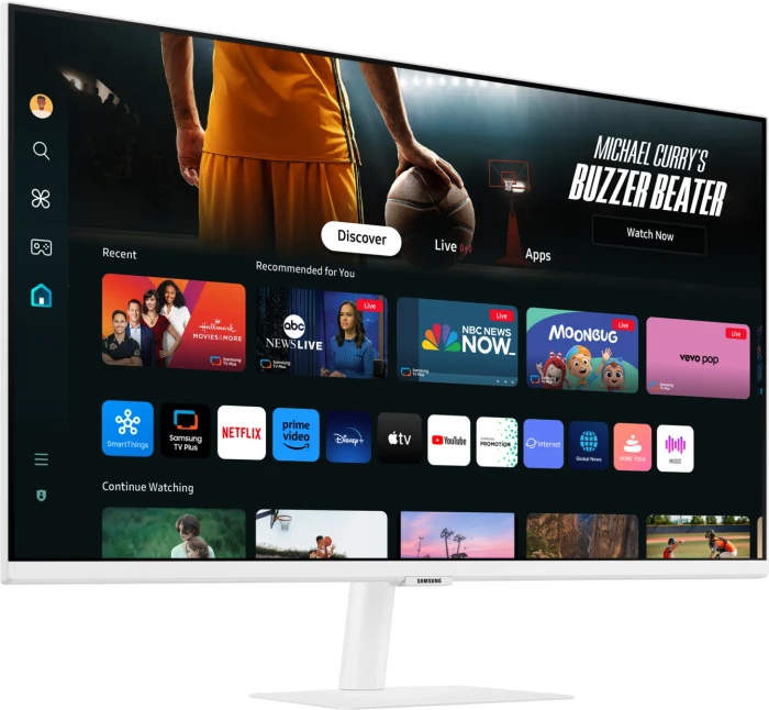 Samsung Smart Monitor M7 M70D (2024), weiß, 32"