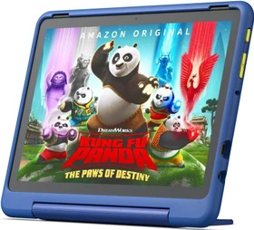 Amazon Fire HD 10 KFTUWI 2023, ohne Werbung, Sternennebel, 32GB, Kids Pro Edition