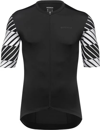 Gore Wear Swiftride Optical Trikot kurzarm schwarz/weiß (Herren)
