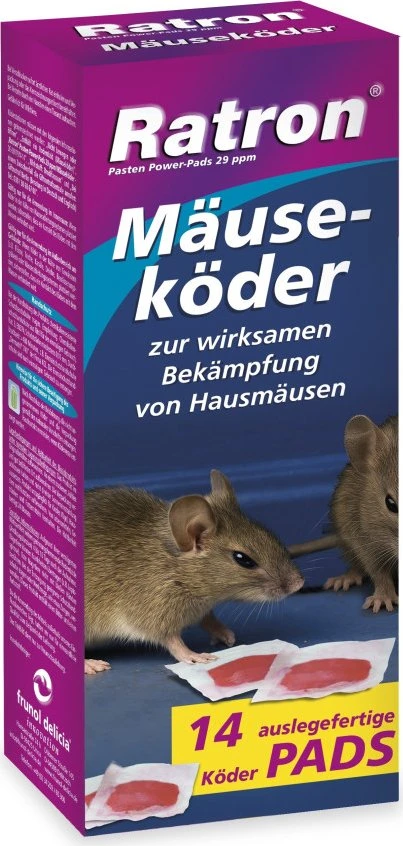 frunol delicia Ratron Musekder Pasten Power-Pads 29ppm ab  11,99 (2026)  | Preisvergleich Geizhals Deutschland