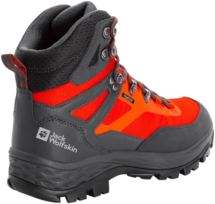 Jack Wolfskin Rebellion Guide Texapore Mid orange/phantom (Herren)