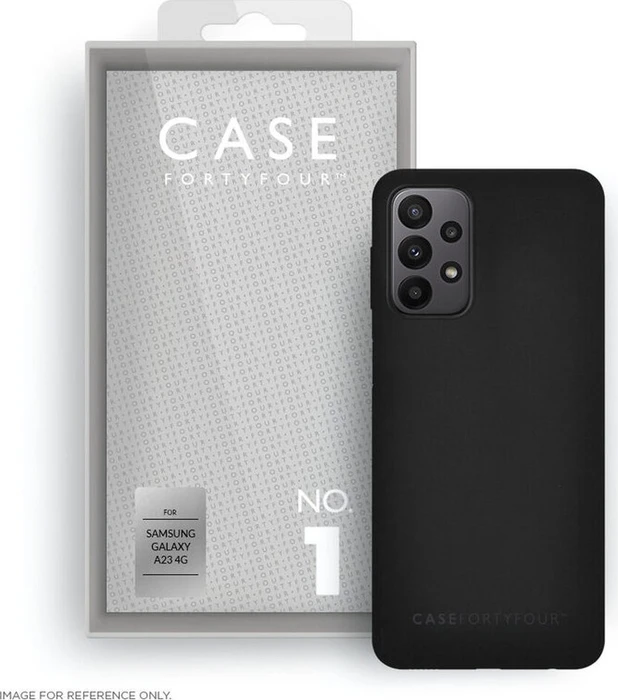 Case FortyFour No. 1 für Samsung Galaxy A23/A23 5G schwarz