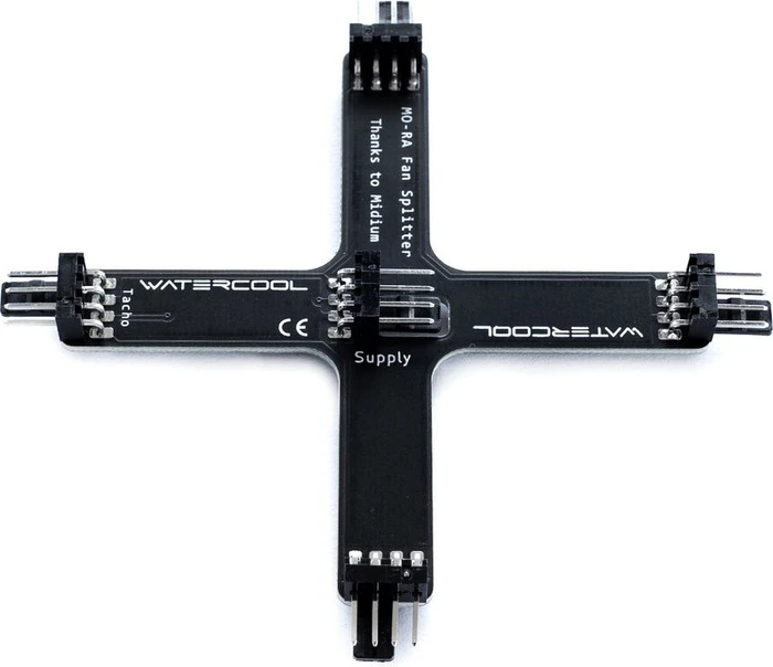 Watercool MO-RA 420 X-Splitter for Noctua NF-A20