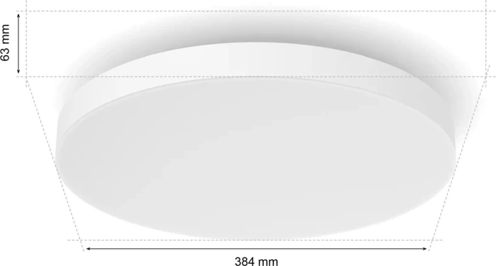 Philips Hue White and Color Ambiance Datura LED Panel rund 48W