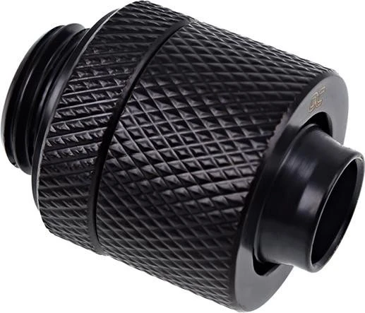 Alphacool Eiszapfen Schlauchanschluss G1/4" auf 13/10mm, 6er-Pack schwarz