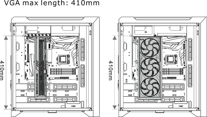 Thermaltake CTE C700 TG ARGB Snow, weiß, Glasfenster