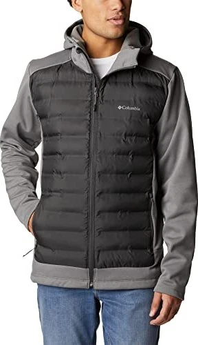 Columbia Out-Shield FZ Hoody Jacke city grey/shark (Herren)