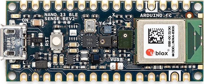 Arduino Nano 33BLE Sense Rev2 ohne Header