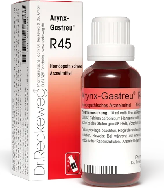 Dr.Reckeweg Arynx Gastreu R45 Tropfen, 22ml