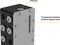 EK Water Blocks EK-Pro Pump Reservoir Manifold X3 D5, Acetal, schwarz, mit Pumpe Vorschaubild