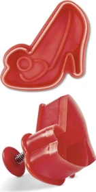 Städter Präge-Ausstecher mit Auswerfer Schuh Pumps 6cm rot
