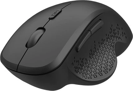 C-Tech WLM-14 Wireless Dual-Mode Ergo Mouse schwarz, USB/Bluetooth