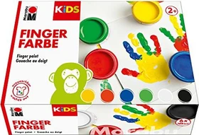 Marabu Kids Fingerfarbe Set 6 Stück 100ml