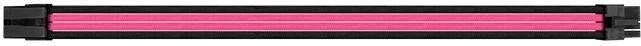 Thermaltake TtMod Sleeve Cable Verlängerung 30cm, schwarz/pink