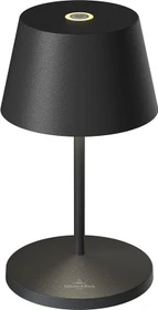Villeroy & Boch Seoul RC Akku-Tischleuchte schwarz matt