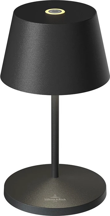 Villeroy & Boch Seoul RC Akku-Tischleuchte schwarz matt