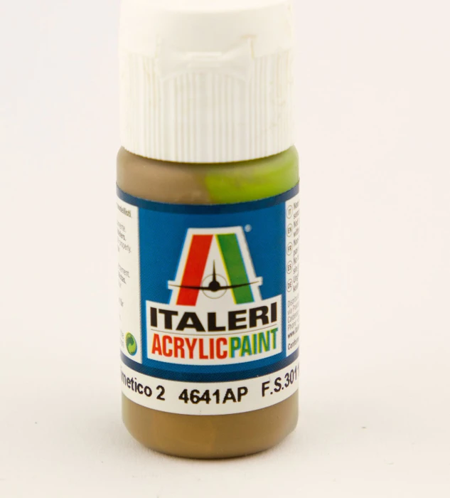 Italeri Acrylic Paint marrone mimetico 2 Regia Aeronautica, 20ml