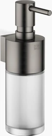 Dornbracht Madison Seifenspender mit Halter dark platinum gebürstet