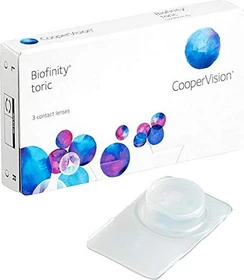 Cooper Vision Biofinity toric, +4.00 Dioptrien, 3 Stück