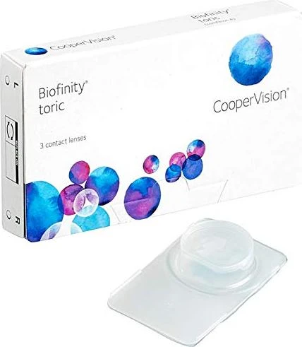 Cooper Vision Biofinity toric, +4.00 Dioptrien, 3 Stück