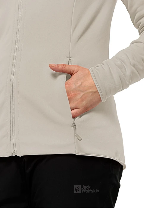 Jack Wolfskin Baiselberg Hoody FZ Jacke seal (Damen)