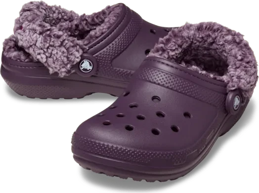 Crocs Classic Fleece Lined plush plum