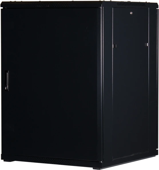 Rockstable 19" Serverschrank 22HE, Sicherheitsglastür, IP2X, schwarz, 800mm tief