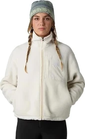 The North Face Yumiori Off Peak Full Zip Fleece Jacke white dune (Damen)