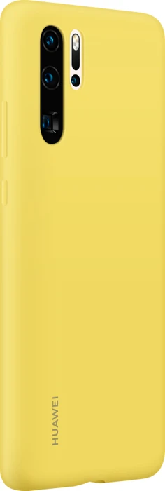 Huawei Silicone Car Case für P30 Pro gelb