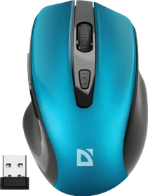 Defender Prime MB-053 Wireless Optical Mouse türkis, USB (52054)