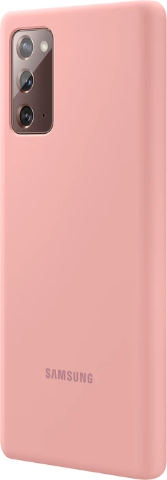 Samsung Silicone Cover für Galaxy Note 20 mystic bronze