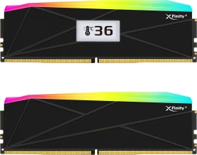 V-Color Manta XFinity+ ARGB schwarz UDIMM 32GB Kit, DDR5-8000, CL40-46-46-128