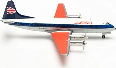 Herpa BEA Vickers Viscount 800 - Speedjack livery - G-AOJD