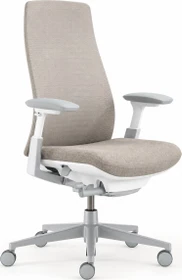 Haworth Fern Bürostuhl, Rahmen snow, beige