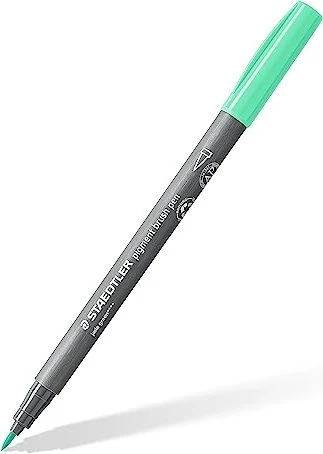 Staedtler pigment brush pen 371 jadegrün