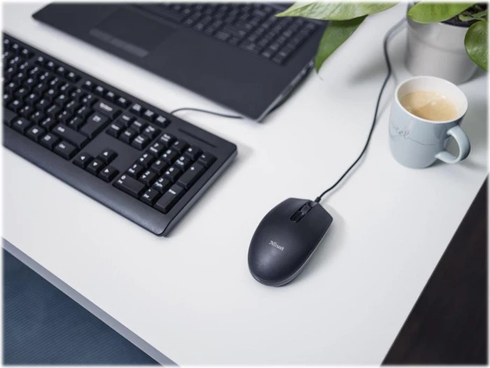 Trust TM-101 Optical Mouse schwarz, USB