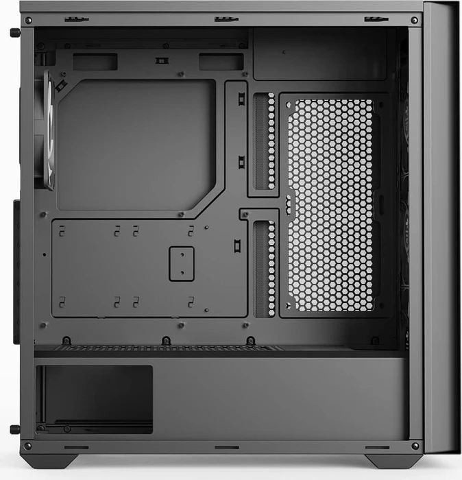 AeroCool D502A Black, Glasfenster